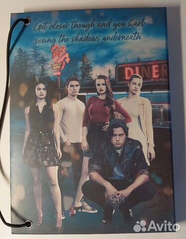 Блокнот ручной работы, тематический, Riverdale