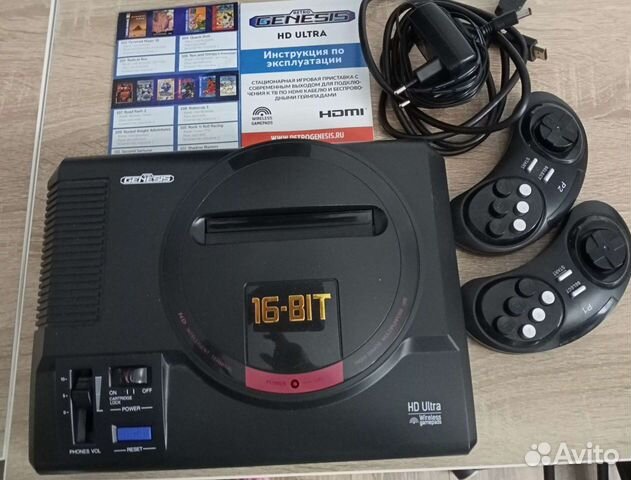 Игровая приставка совместимая с Sega 16bit