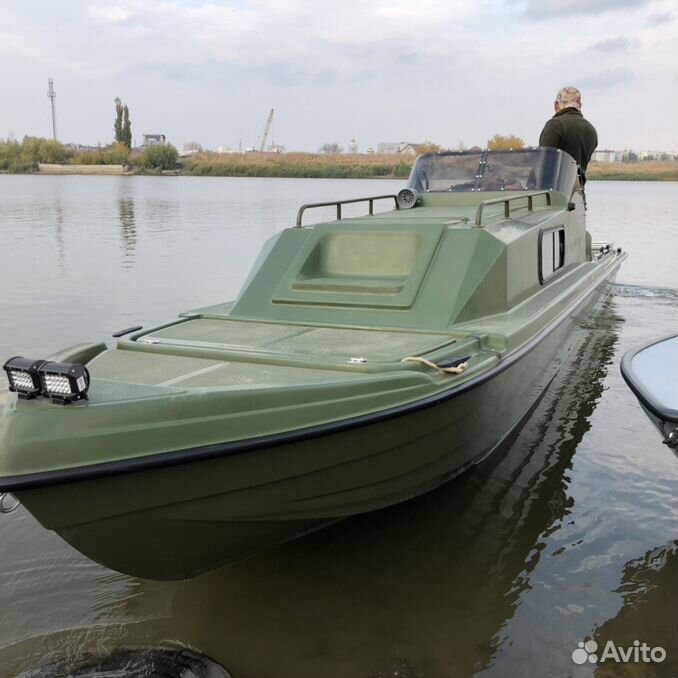 Лодка пластиковая Обь 43 FD производ RiverBoat …