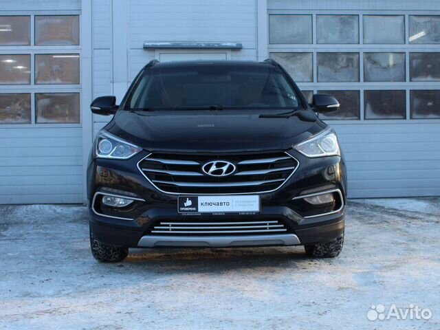 Hyundai Santa Fe 2.2 AT, 2017, 129 000 км