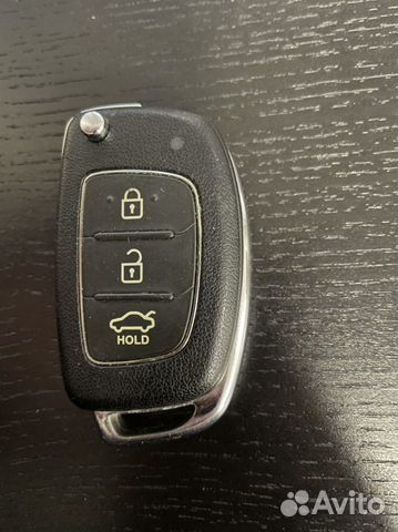 Ключ зажигания hyundai solaris 433mhz