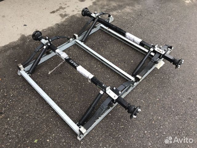 Подвеска двухосного прицепа мзса 817730