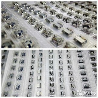 Разъемы (гнездо) micro ; mini ; usb в ассортименте