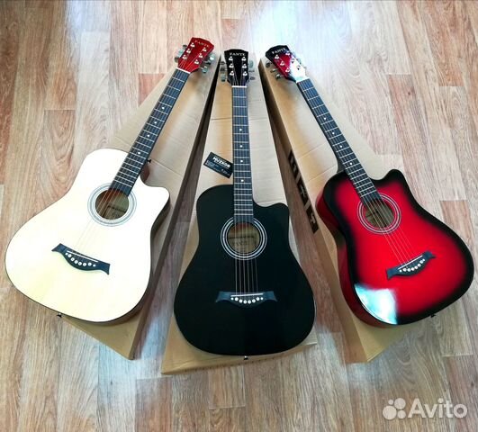 Гитара с чехлом