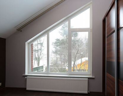 Пвх окно трапеция