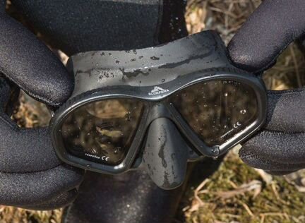 Маска - scorpena M 2 с зеркальными линзами