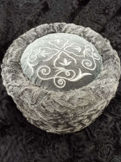 Папаха мусульманская серый каракуль