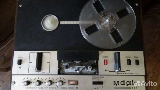 Магнитофоны советского пр-ва