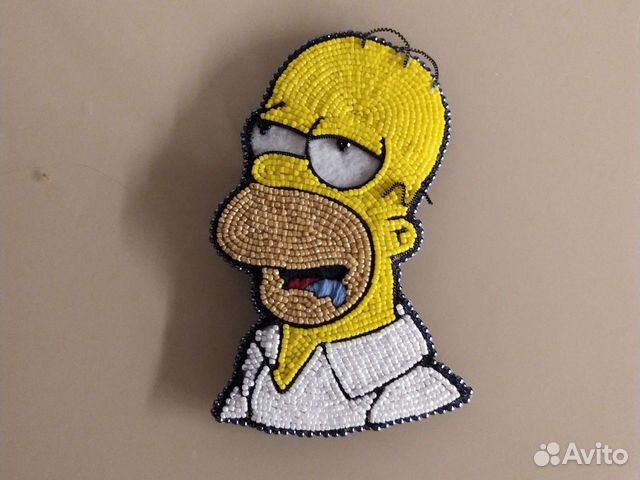 Брошь Гомер