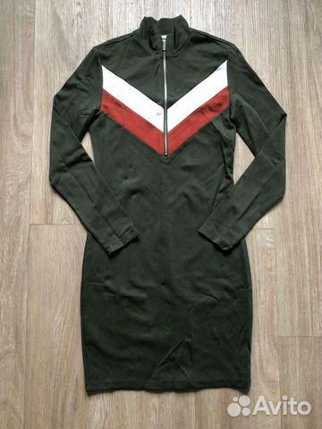 Платье в спортивном стиле р.xxs