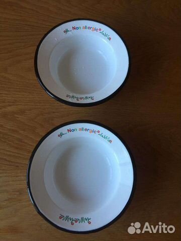 Тарелка эмалированная 2 шт