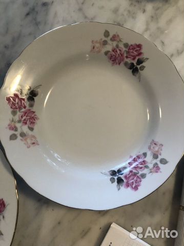 Тарелки винтаж, фарфор, фаянс