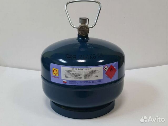 Баллон газовый переносной с вентилем 5л купить в Нижнем Новгороде ...