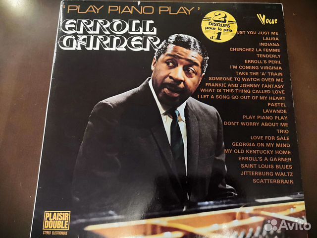 Виниловые пластинки Erroll Garner «Play piano