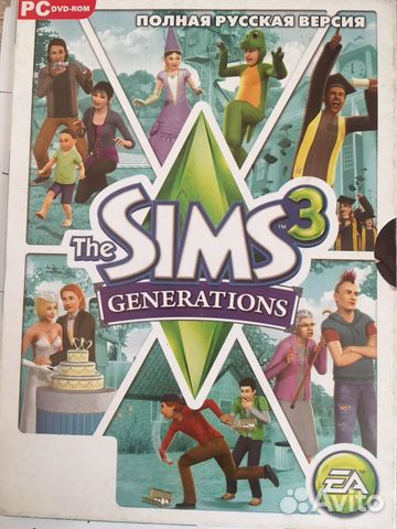 Компьютерная игра the Sims 3 generations