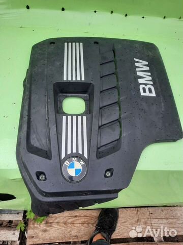 Декоративная крышка двигателя бмв ф10 ф11 ф01 ф02