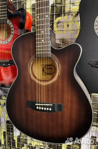 Гитара акустическая + ремень