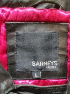 Кожаная куртка мужская Barneys