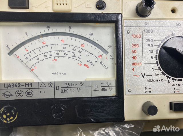Мультиметр тестер СССР новый