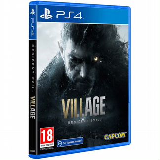 PS4 диск Resident Evil: Village, новый, запечатан