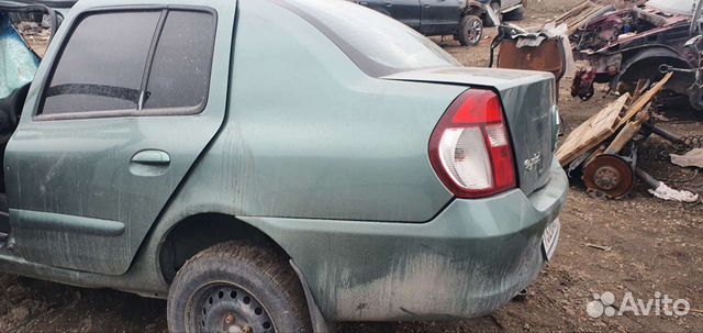 Крыло заднее левое Renault Symbol 2007г