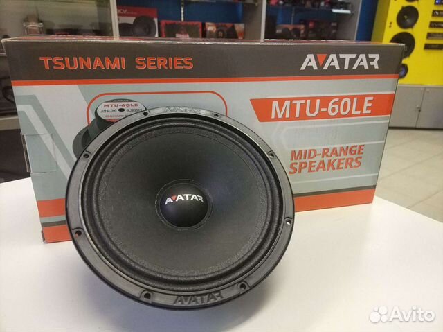 Среднечастотная акустика 16см Avatar MTU 60LE