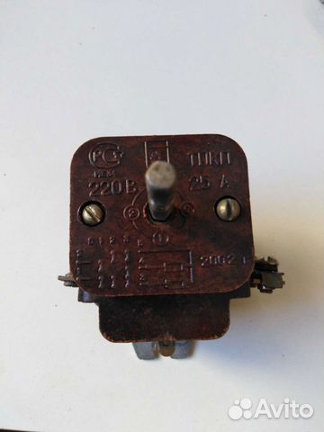 Переключатель для электроплиты