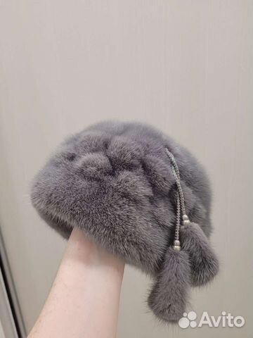 Шапка норковая женская