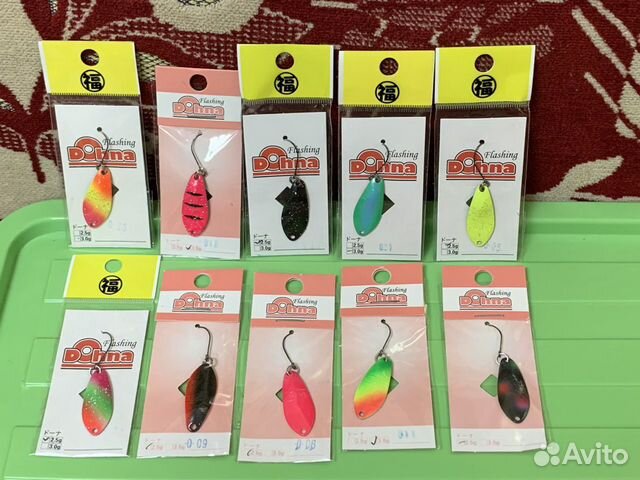 Форелевые колебалки Dohna 10 шт набором