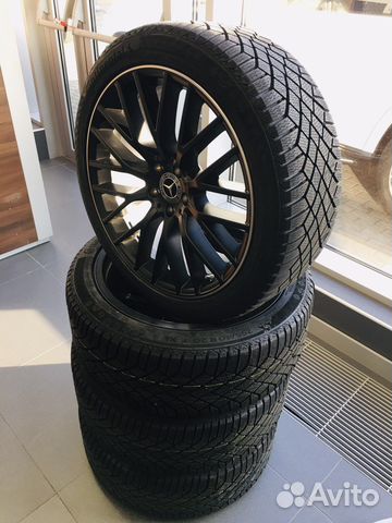 Новые колеса на w223 mercedes r20