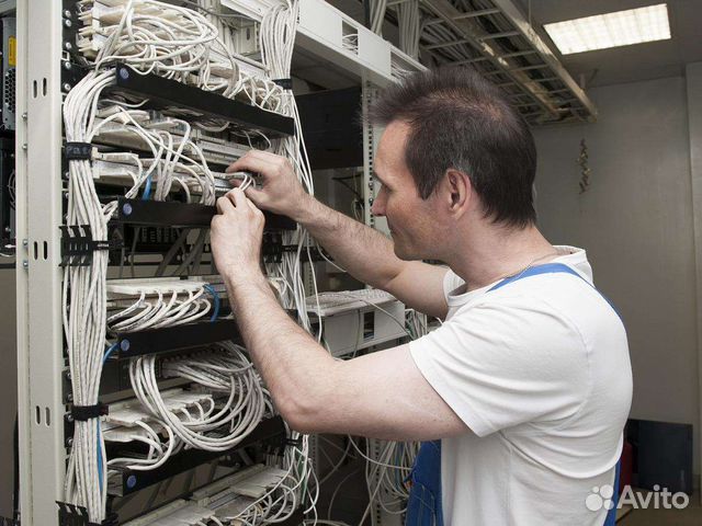 Монтаж элетрики волс лвс видеонаблюдение