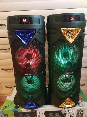 Kolonka Karaoke Bluetooth Zqs 63 Kupit V Moskve Bytovaya Elektronika Avito