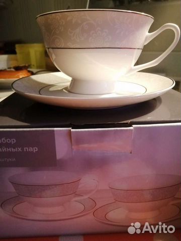 Чашка с блюдцем