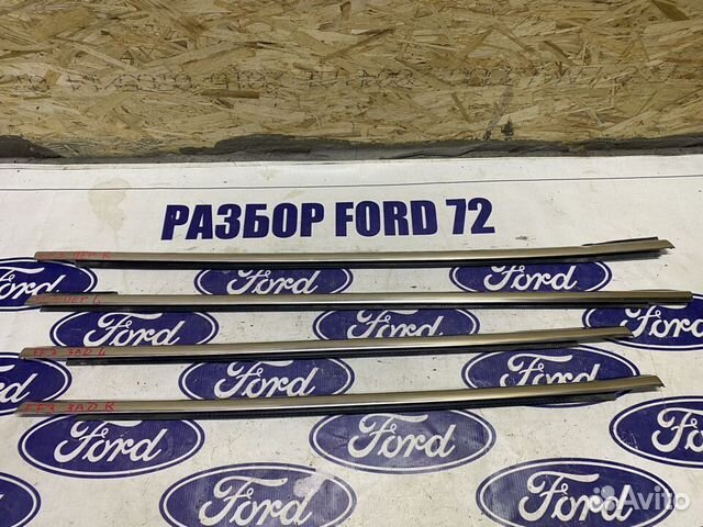 Молдинг стекла двери Ford Focus 3 хром