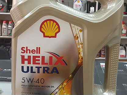Маслоshell моторное 5W-40 Shell Helix 4л Ultra