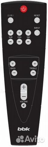 Пульт аналог BBK RC-MA101 MA-970S