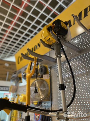 Триммер мощный бензо электро мотокоса