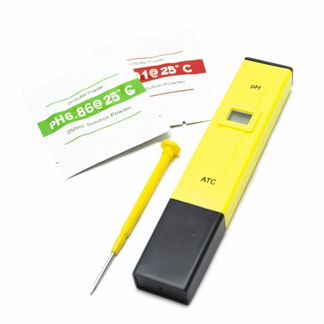 PH-метр, Диапазон измерения pH: 0.00 - 14.00