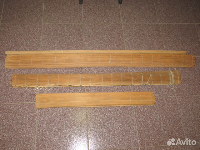 Бамбуковые рулонные жалюзи