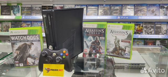 Xbox 360 4Gb + Игры - обмен - Игровой Магазин