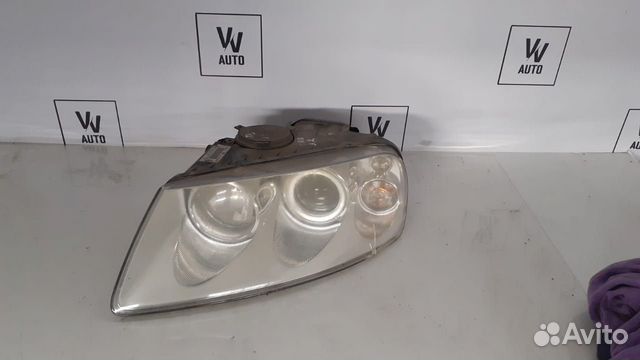 Фара передняя левая Volkswagen Touareg 2002-2007