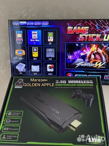 Игровая приставка Game Stick lite 4K 10000 игр