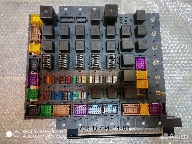 Блок коммутации Маз предохранитель и реле бск убка