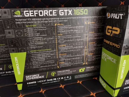 Palit GeForce Gaming GTX 1650