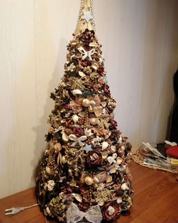 Подарок новогодний, елка ручной работы