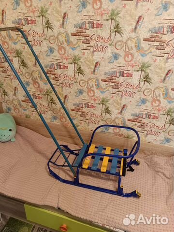 Коляска санки