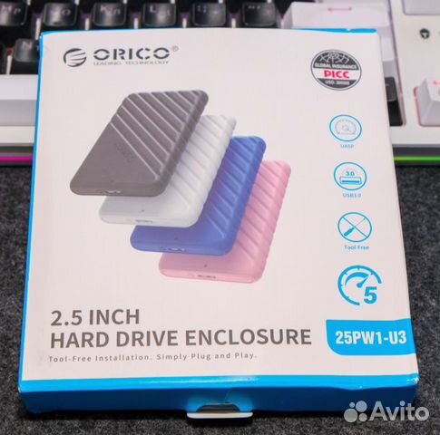 Внешний бокс Orico USB 3.0 для 2,5” жестких дисков