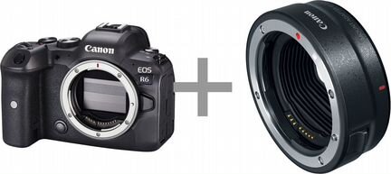 Canon EOS R6 Body + EF-EOS R адаптер