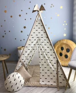 Вигвам детский игровой домик палатка шашаш балдахи