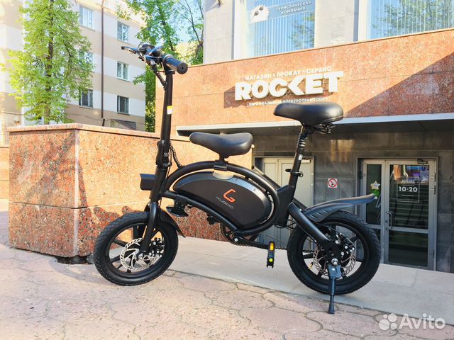 Электровел kugoo V1 с педалями